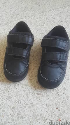 Adidas black shoes size 26