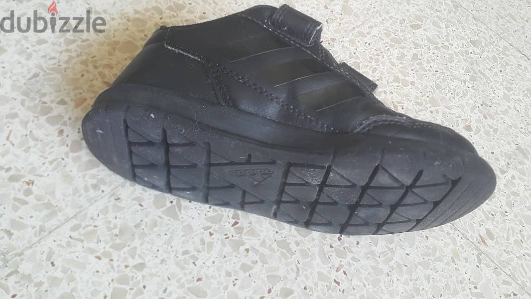 Adidas black shoes size 26 3
