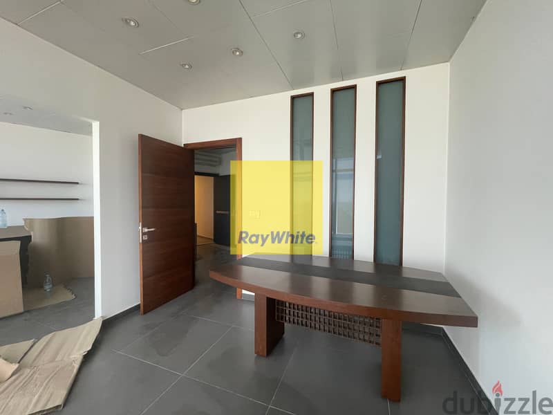 Furnished office for rent in Antelias | Sea view 3