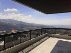 Furnished Apartment for Rent in Biyada with Sea and Mountain View