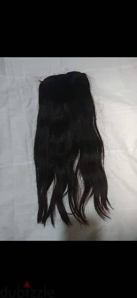 hair extention 100% natural شعر طبيعي بينصبغ وكل شي ٥٠سم 8