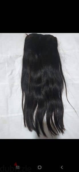 hair extention 100% natural شعر طبيعي بينصبغ وكل شي ٥٠سم 10