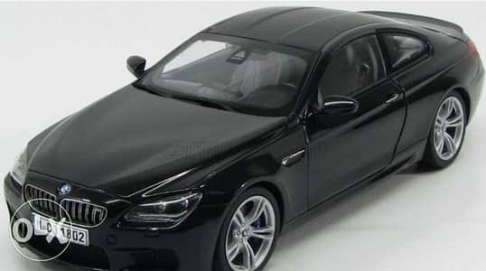 BMW M6 diecast car model 1:18.