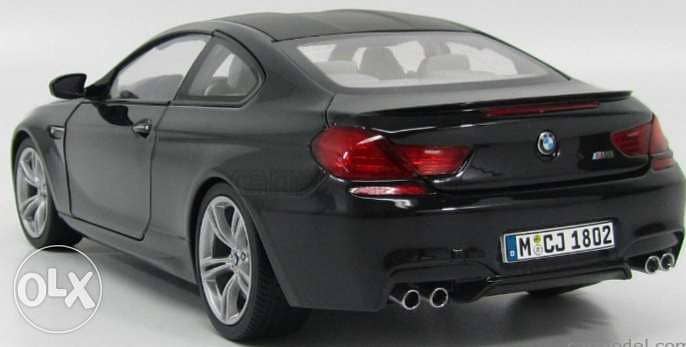 BMW M6 diecast car model 1:18. 2