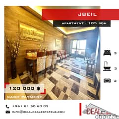 Apartment for sale in jbeil 185 sqm REF#MC54057 0