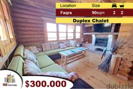 Faqra 90m2 | Recent Duplex Chalet | Nicely Fitted | Mountain View |DA 0