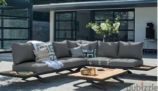 NORDA CORNER  aluminum garden outdoor sofa seats زاوية المنيوم خارجي 0