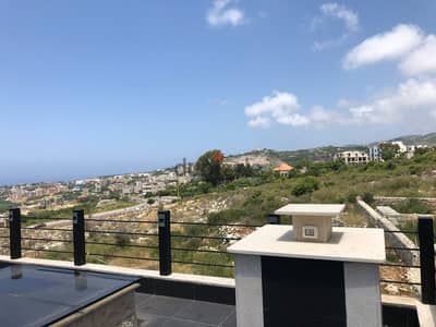 230m2 apartment +Terrace+Openview for rent Gherfin- شقة في غرفين جبيل