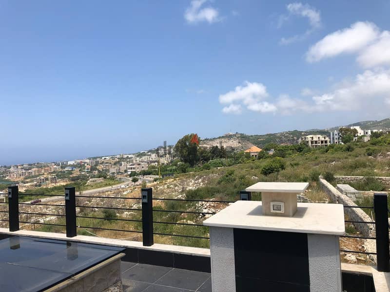 Furnished 230m2 apartment+Terrace & Mountain/Sea view for rent Gherfin 8