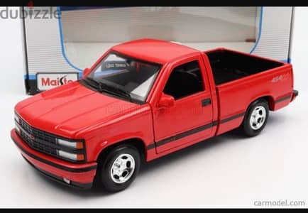 Chevrolet Pickup 454 SS diecast car model 1:24