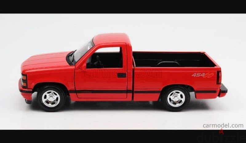 Chevrolet Pickup 454 SS diecast car model 1:24 1