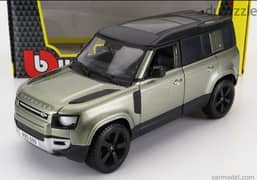Defender 110 Land Rover diecast car model 1:24. 0