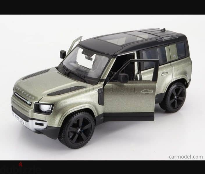 Defender 110 Land Rover diecast car model 1:24. 3