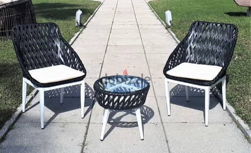 garden set x2  rattan