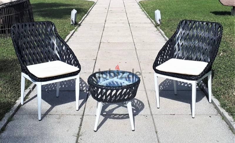 garden set x2  rattan 0