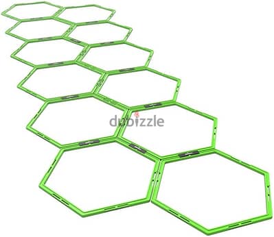 hexagon agility ring set