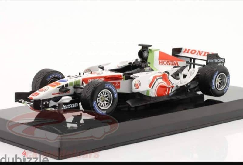 Jenson Button Honda RA106 (2006) diecast car model 1:24. 1