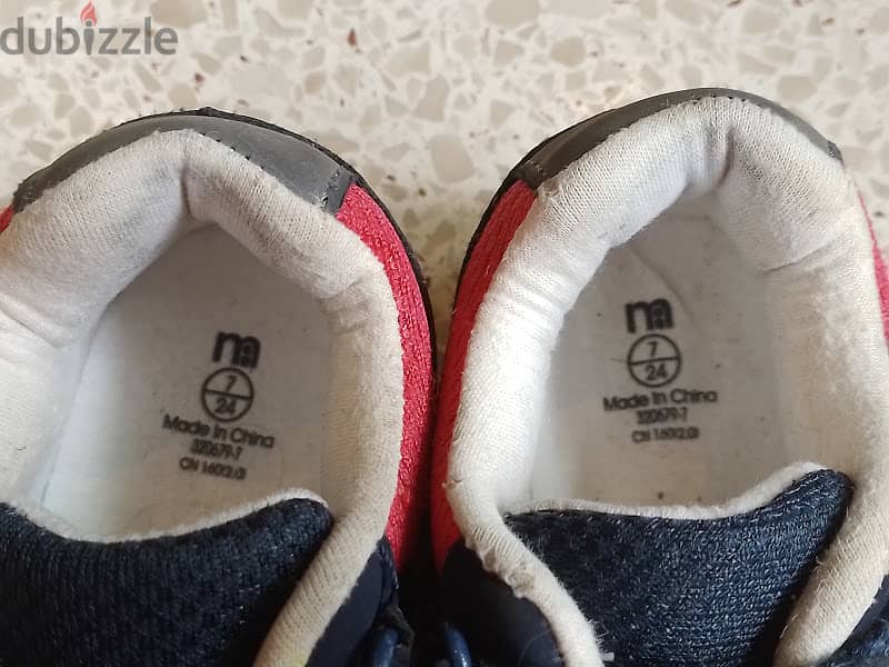 Mothercare shoes size 24 3