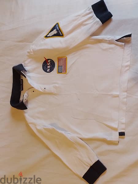 White shirt NASA (Original marines) 2-3 years 1