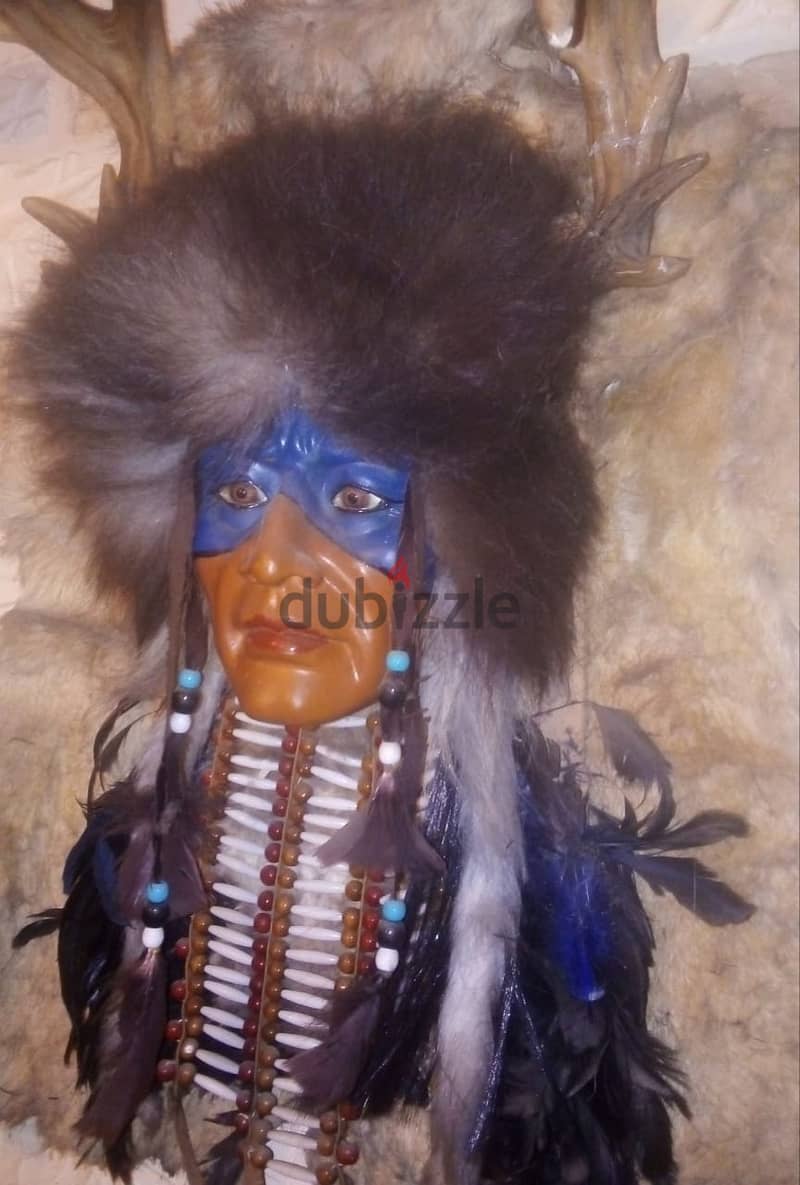 indian chief wall mountable 40*60 cm approx 1
