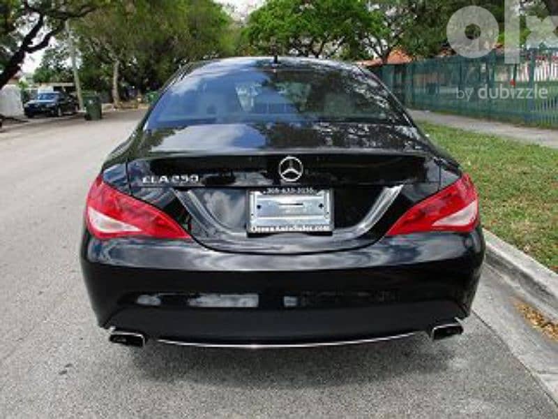 CLA rear bumper 3