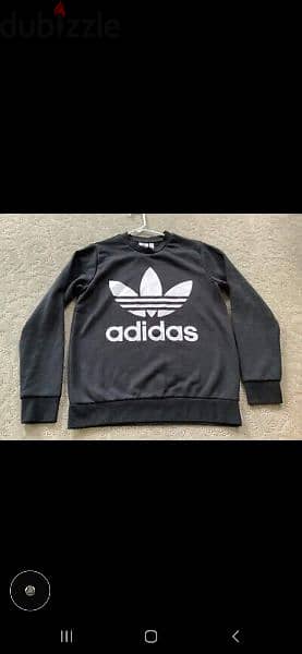original Adidas sweatshirt grey s to xxL available gift bag also extra 8