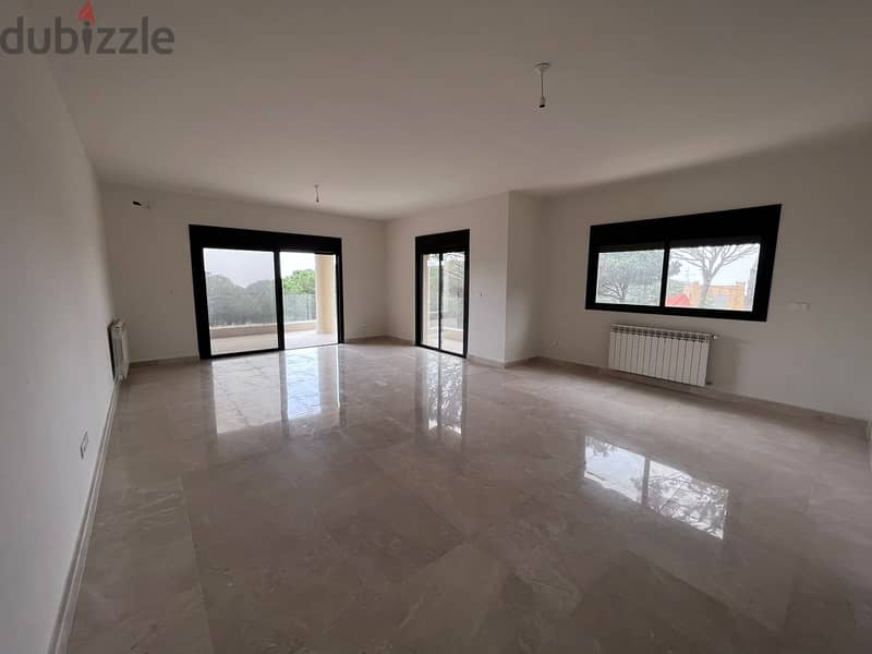 3 BR Apartment with Terrace For Sale in Baabdat 1