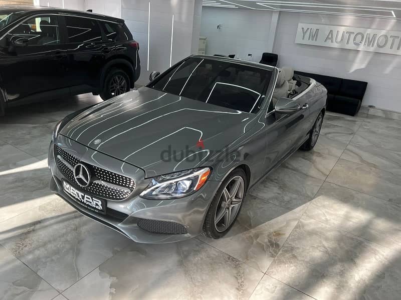 2017 C300 4MATIC  Convertible gray/gray keyless bixenon not register 2