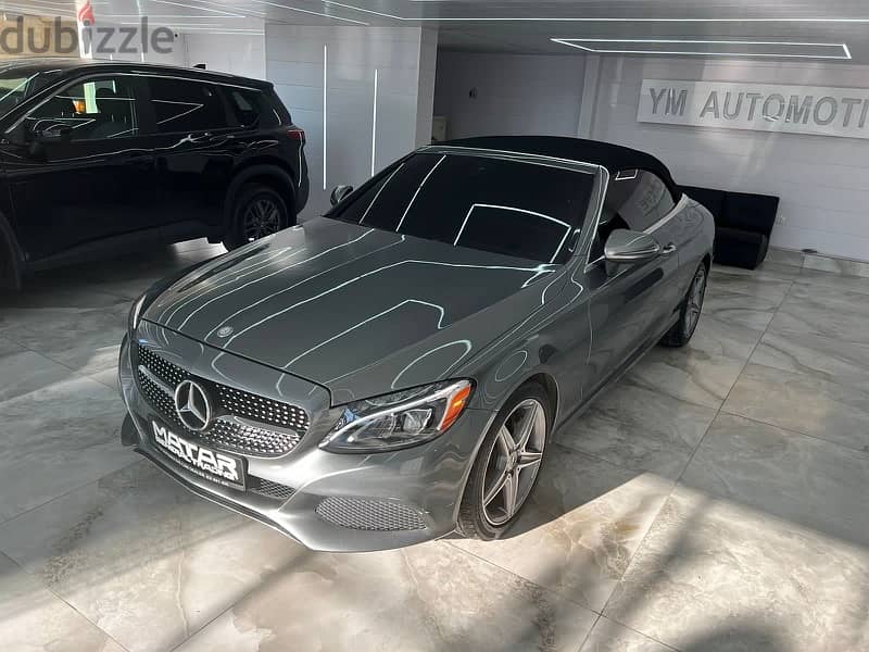 2017 C300 4MATIC  Convertible gray/gray keyless bixenon not register 10