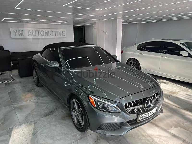 2017 C300 4MATIC  Convertible gray/gray keyless bixenon not register 13