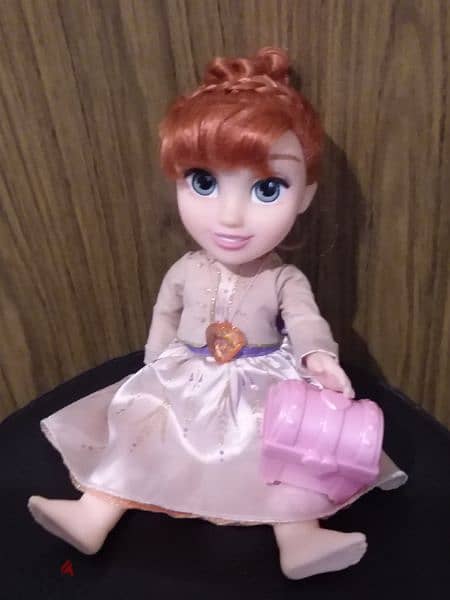 ANNA FROZEN 2 PROPOSAL Disney Animator big great doll +Necklace+Box=20 0