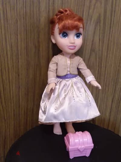 ANNA FROZEN 2 PROPOSAL Disney Animator big great doll +Necklace+Box=20