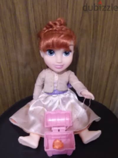 ANNA FROZEN 2 PROPOSAL Disney Animator big great doll +Necklace+Box=21