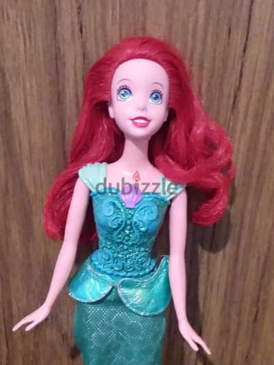 ARIEL SPARKLING PRINCESS The Little Mermaid great Disney doll=21$