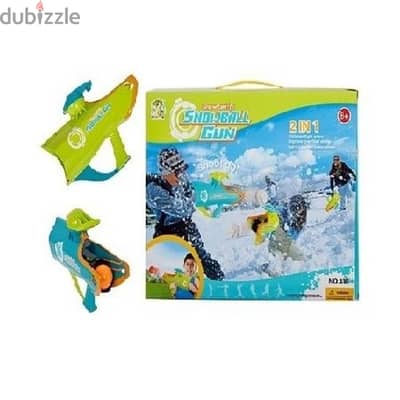 2 in 1 Snow Battle Snowball Gun