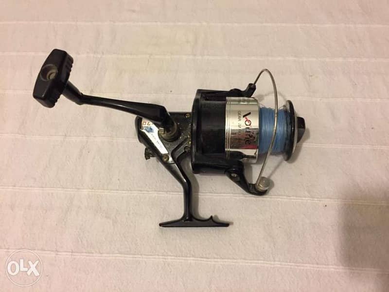 used moulinet for fishing / smaller size 2
