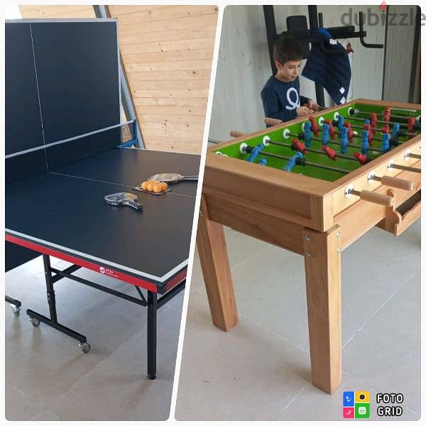 babyfoot + table tennis (2items) 0