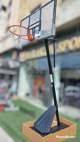 movable stand basketball