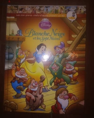 disney blanche neige et les septs nains hardcover as new