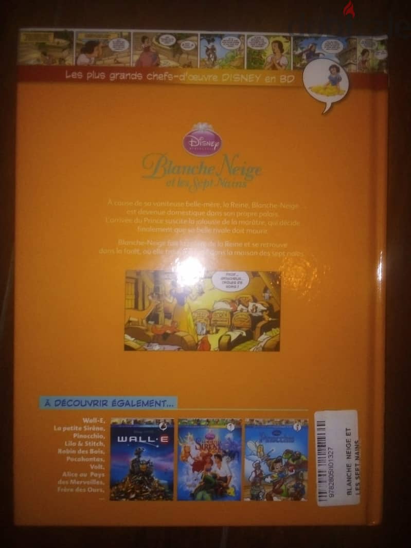 disney blanche neige et les septs nains hardcover as new 1