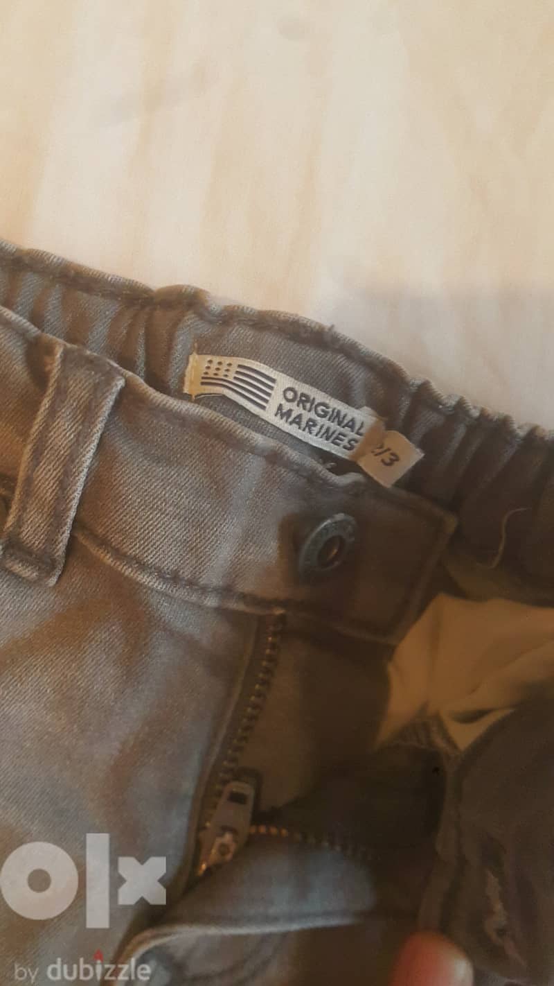 Original marines grey jeans 2-3 years 5