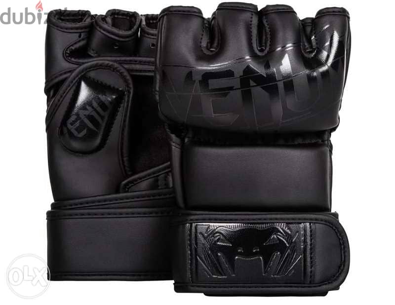 New Original MMA Boxing Gloves Black Color Thailand 0
