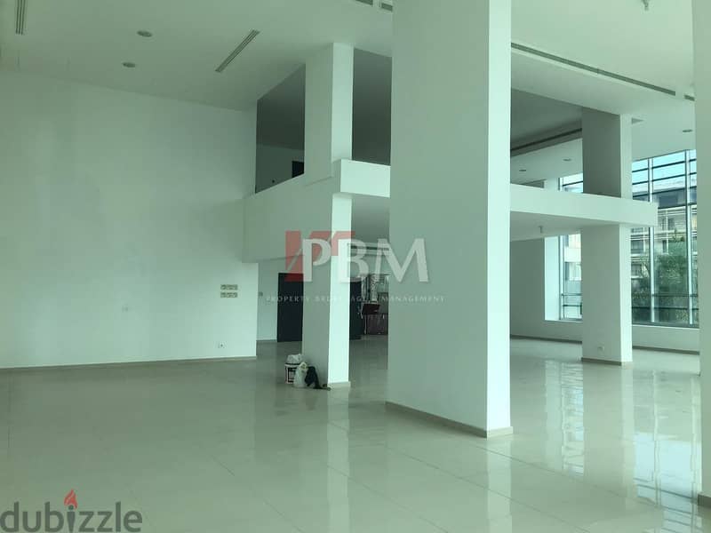A High-Class Office For Rent In Sin El Fil | Terrace | 1117 SQM | 1