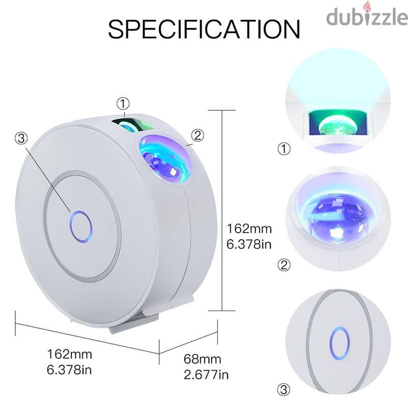 MOES TUYA Galaxy Projector 0