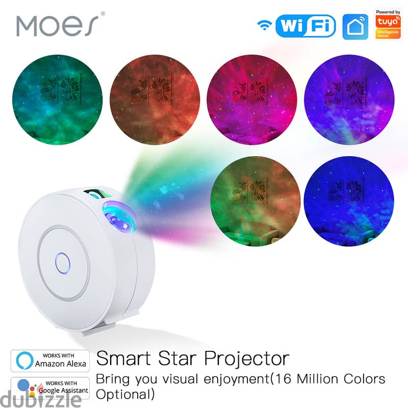 MOES TUYA Galaxy Projector 2