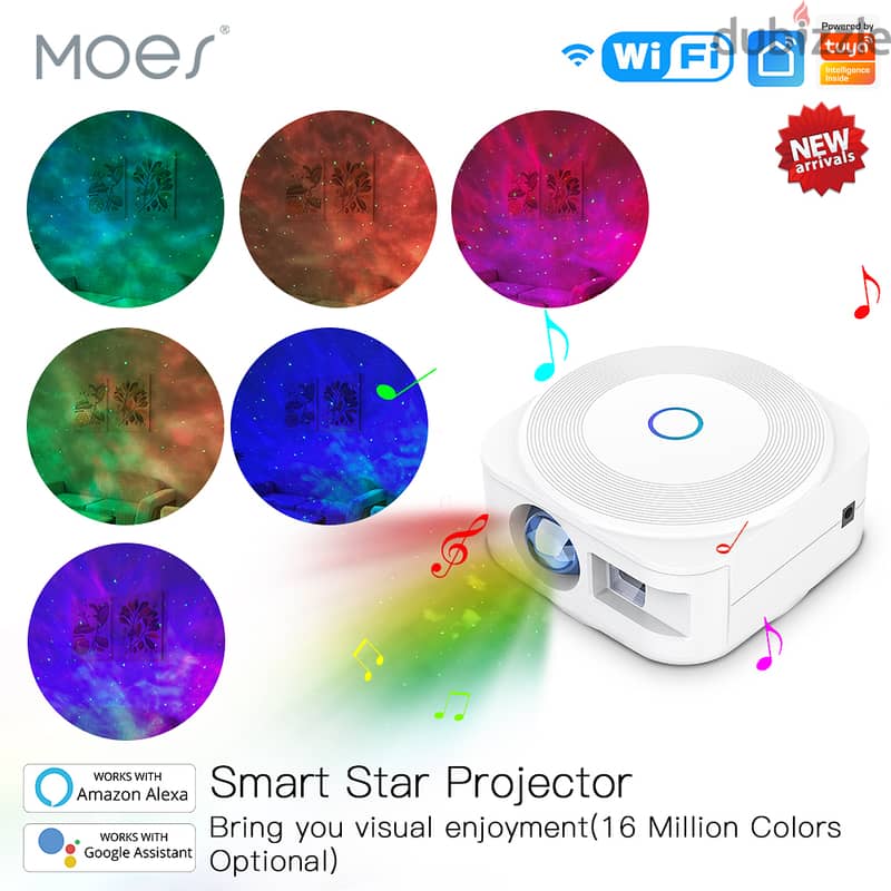 MOES TUYA Galaxy Projector 10