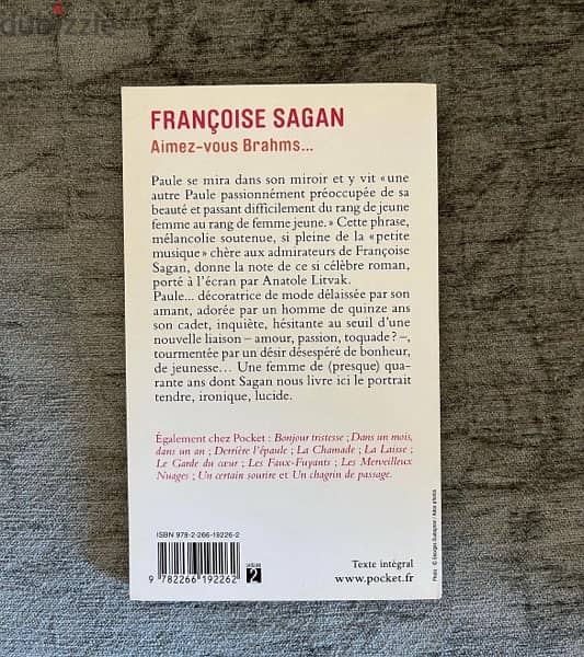 Aimez-vous Brahms (Françoise Sagan) 1