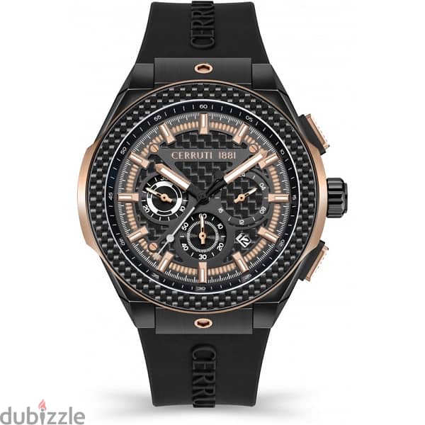 black cerruti ruscello carbon fiber limited edition worn 5 times