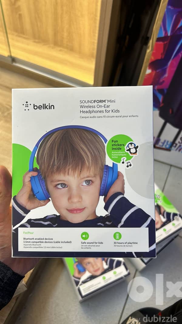 Casque bluetooth enfant Belkin Soundform