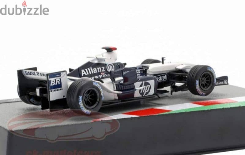 Juan Pablo Montoya Williams FW26 2004 diecast car model 1;43. 3